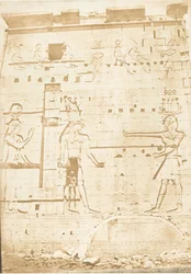 Ízisz templomának második oszlopa, Philae-ban, 1850. április 13.