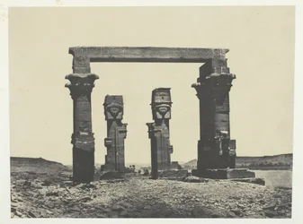 Temple de Kardassy, Nubie, 184951, nyomtatva 1852-ben.