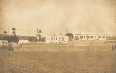 Kilátás Syoutra – pasa palotája, 1850.