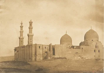 Bezkouk szultán mecsetének és sírjának általános képe, El-Melek..., 1849. december – 1850. január.