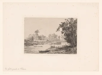 Kilátás a Szajnára, Neuilly-nál À Neuilly (Seine) (cím az objektumon)