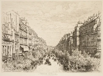 Boulevard Montmartre, Párizs