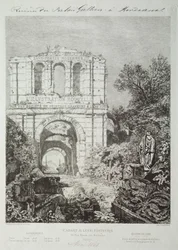 A bordeaux-i Gallien-palota romjai, 1866-1868.