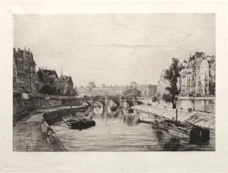 Kilátás a Pont St. Michel felől