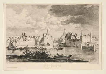 Vue de la ville de Delft (Kilátás Delft városára)