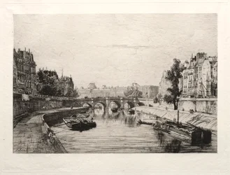 Pont S. Michelről készült kilátás.