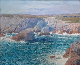 La crique, vad part, Quiberon