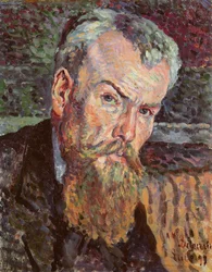 Henri Edmond Cross (1856-1910) portréja, 1898 (részlet) (lásd: 140248)