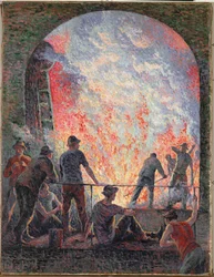 Steelworks (olaj, vászon)