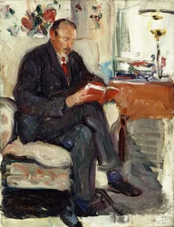 Ernest Lawson portréja (olaj, vászon)