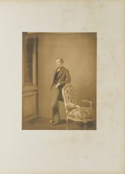 [Alexander gróf Hübner portréja]
