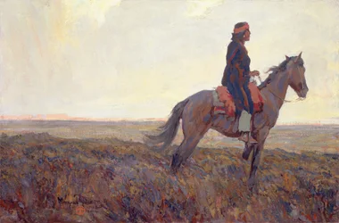 A navajo (olaj, vászon)