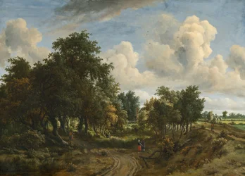 Erdős táj, 1663.
