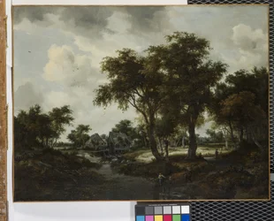A vízimalom (The Trevor Landscape) (olaj, vászon)