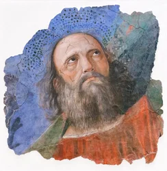 Apostol feje, 1480 körül (freskó)