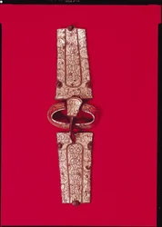 Övcsat, az Escolives-Sainte-Camille-i temetőből, Yonne (ezüst)