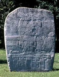 Stela, El Mesonból, késő preklasszikus időszakból