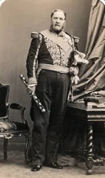 A marechal Forey (1804-1872) portréja. Mayer és Pierson fényképe