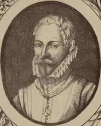 Roland de Lassus zeneszerző portréja 1532-1594.