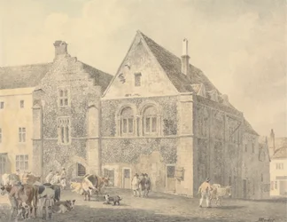 A Piac tér, Bury St. Edmunds