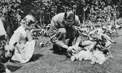 VI. György király és Margit Rose hercegnő, 1937.