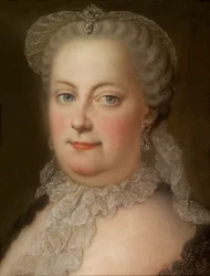 Mária Terézia osztrák császárné (1717-1780) portréja