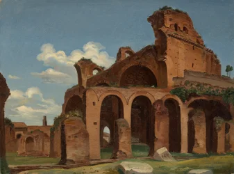 Konstantin-bazilika, Róma, 1830.