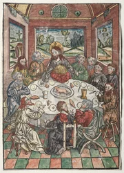 A kincsőrző: Az utolsó vacsora, 1491.
