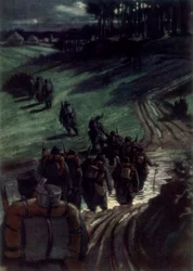 „Off to the Treches”, 1915, 1926.