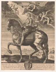 Bernard de Foix de la Valette, Epernon hercegének lovas portréja