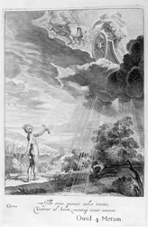 Clytie napraforgóvá változott, 1655
