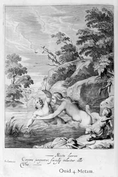 A Salmacis nimfa és Hermaphroditus, 1655