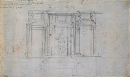 Tervezés az egyik Medici-sírhoz, 16. század eleje