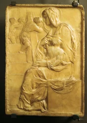 Michelangelo (1475-1564) Lépcsős Madonnája