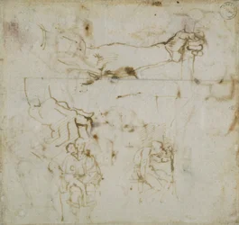 Oldal egy vázlatfüzetből, c1490-1560