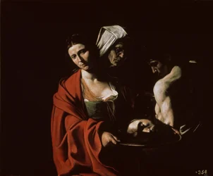 Salome Keresztelő János fejével, 1607 körül.