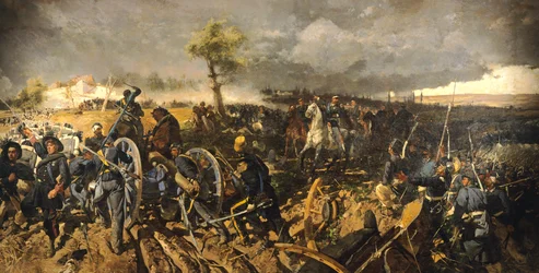 Második függetlenségi háború: San Martinói csata, 1859. június 24., Michele Cammarano (1835-1920)