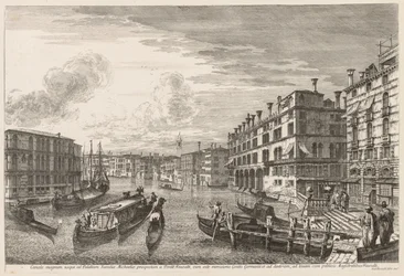 Kilátás Velencére: Canal Grande