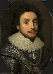 V. Frigyes portréja (1596-1632), 1621 körül (olaj, tábla)