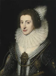 Erzsébet Stuart 1596-1662, Cseh királynője, 1642 körül