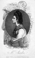 Elizabeth Ann Sheridan, 18. századi angol énekes, 1816.