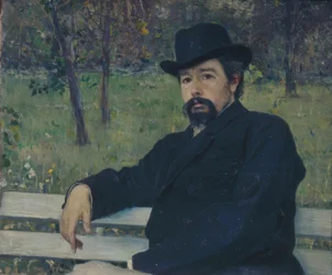Nyikolaj Alekszandrovics Jarosenko festő portréja