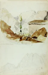Illés kolostor, Sínai hegy, 1844.