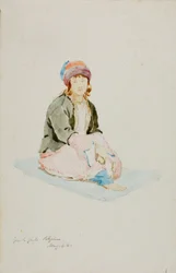 Görög zarándoklány, 1844.