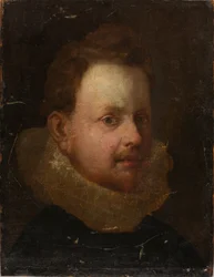 Egy úriember feje van Dyck után.