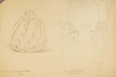 Orkan szultán sírja/Ókori görög templom, Brusa