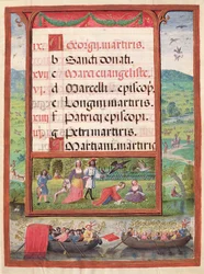 Lantdal ősszel, 1554 (tinta és szín papíron)