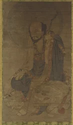 Manjusri és az oroszlánja