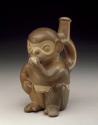Majomedény, i.sz. 50-100 (kerámia, csúszással)