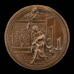 Augustus és a Tiburtine Sibyl, 15. század vége - 16. század eleje.